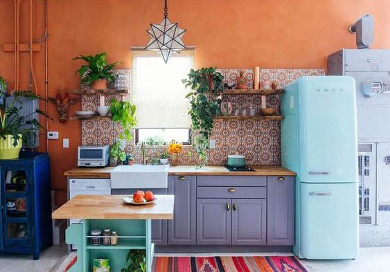 Paduan sempurna bohemian dengan southwestern (Sumber: hunker.com)