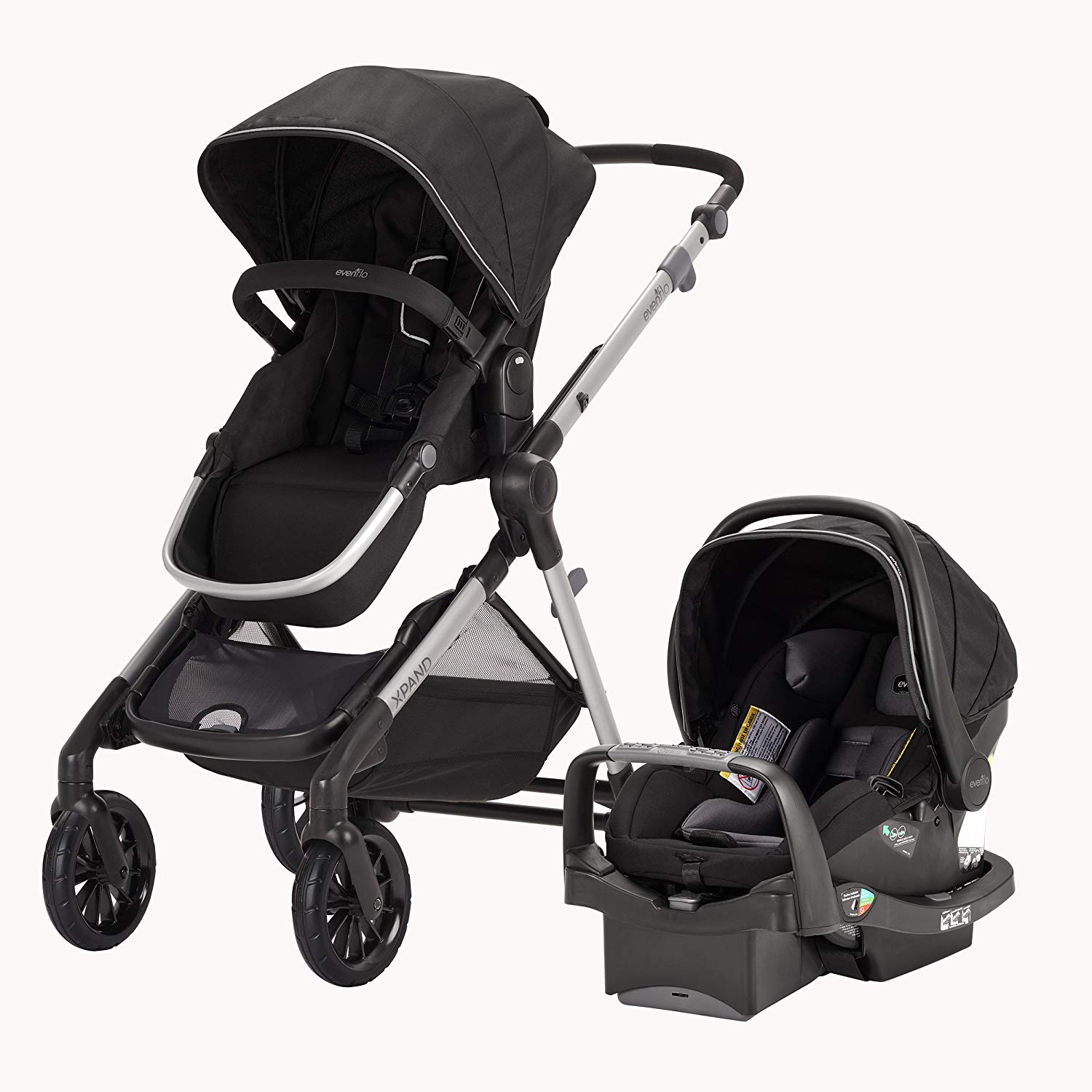 Perlengkapan bayi multifungsi, stroller sekaligus car seat (Sumber: babybargains.com)