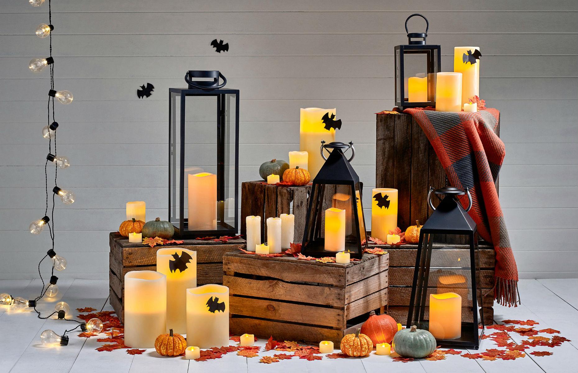 Pencahayaan untuk memberikan kesan spooky (Sumber: loveproperty.com)