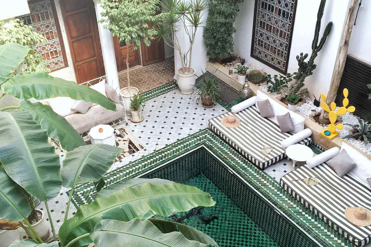 Taman Maroko kekinian karya The Blonde Abroad // teriakitalks.com