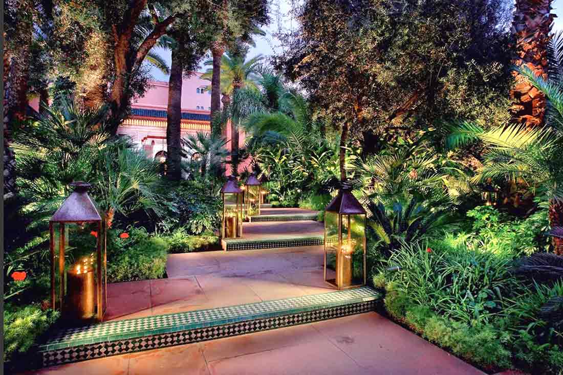 Taman Maroko tradisional karya Alessio Mei // houseandgarden.co.uk
