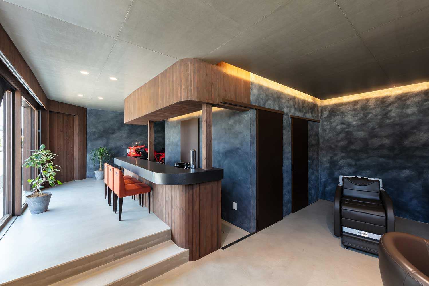 Area entrance salon rumahan yang profesional // Archdaily.com